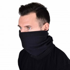 Fleece necktube scarf Cerber — Black
